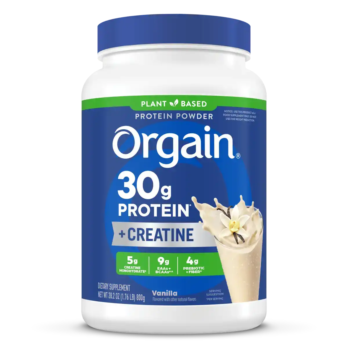 30g Protein + Creatine Powder - Vanilla