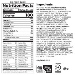 Kids Protein Organic Nutrition Shake - Chocolate